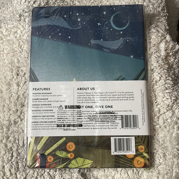 NWT Alpine Lake Passion Paper Life Coach Personal Planner 2023 Monday Start - Picture 6 of 16